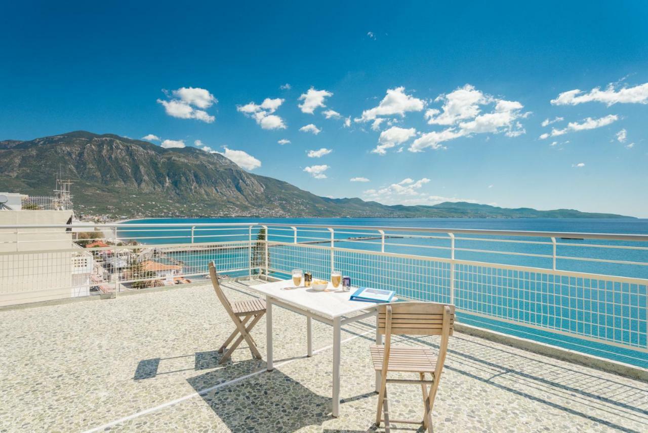 Seafront Penthouse Leo Apartment Kalamata Ngoại thất bức ảnh