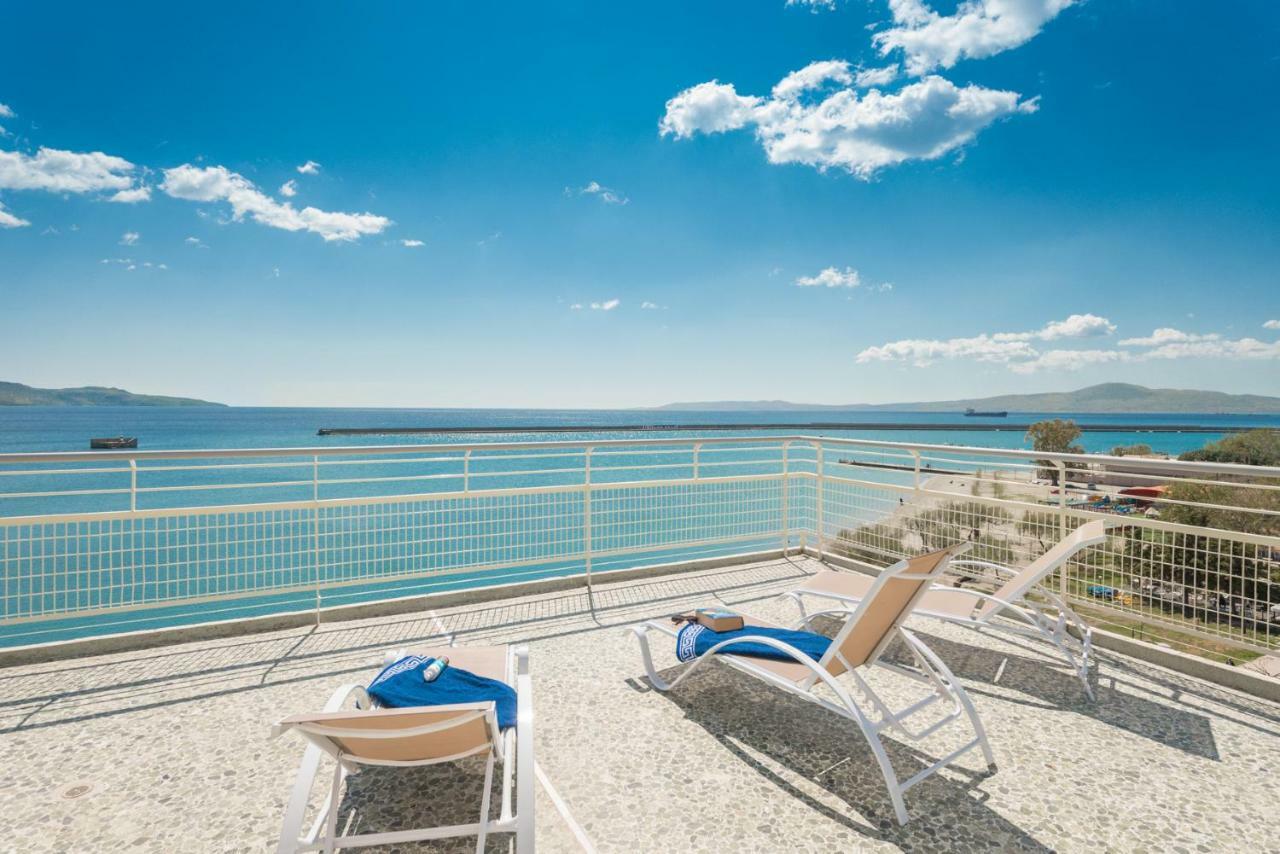 Seafront Penthouse Leo Apartment Kalamata Ngoại thất bức ảnh