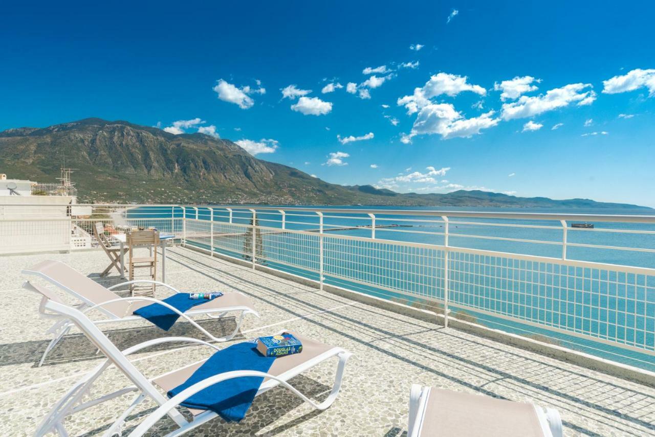 Seafront Penthouse Leo Apartment Kalamata Ngoại thất bức ảnh