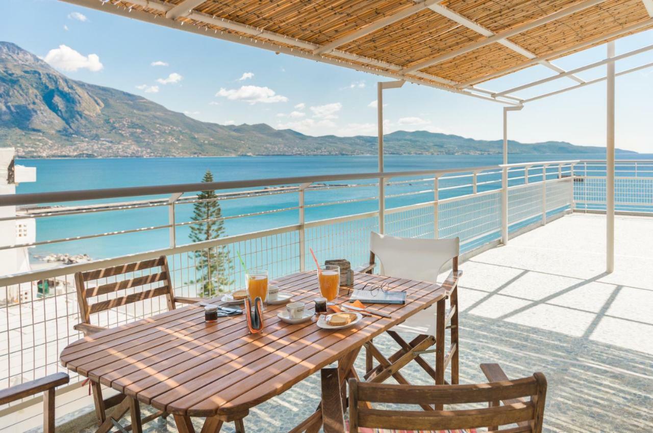 Seafront Penthouse Leo Apartment Kalamata Ngoại thất bức ảnh